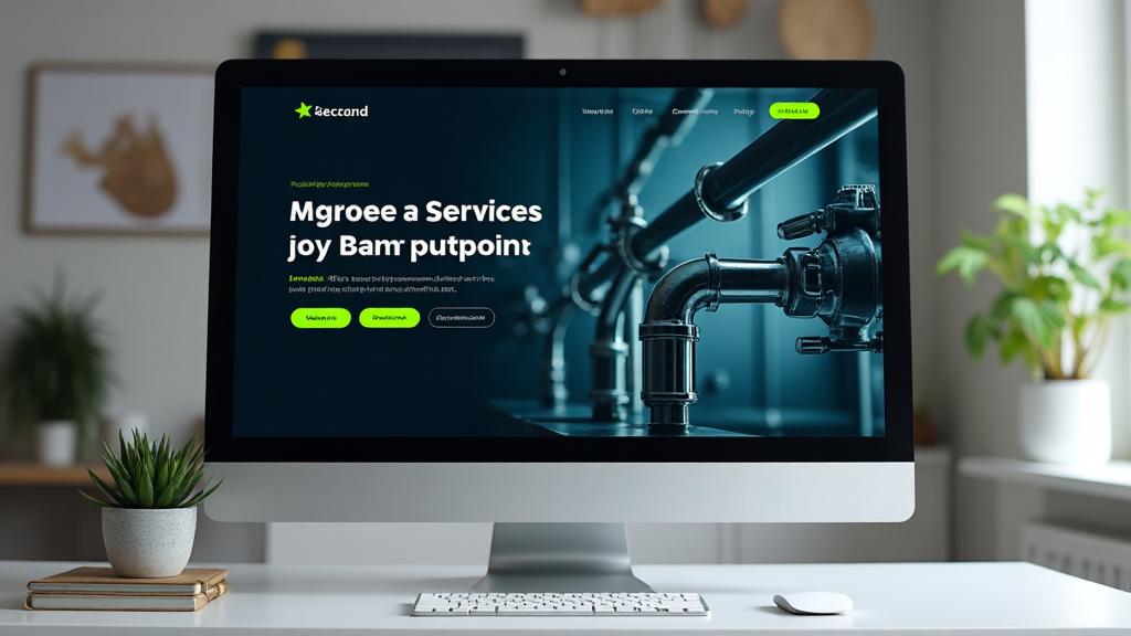 Modern Painters website after SEO redesign